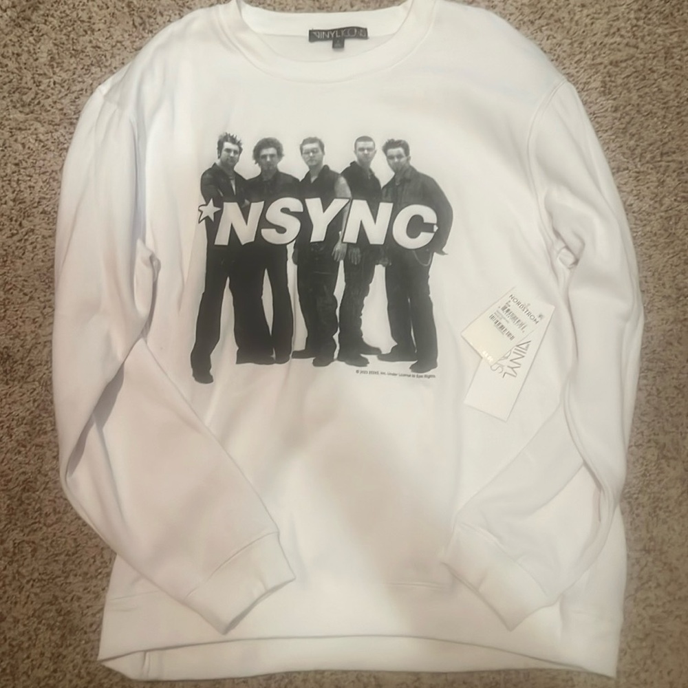 NWT N*SYNC Sweatshirt